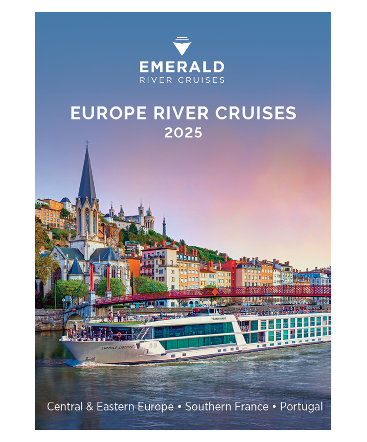 Europe River Cruise 2025 Brochure Cover