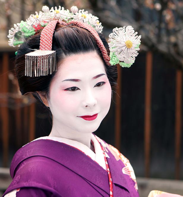Geisha in Kyoto, Japan