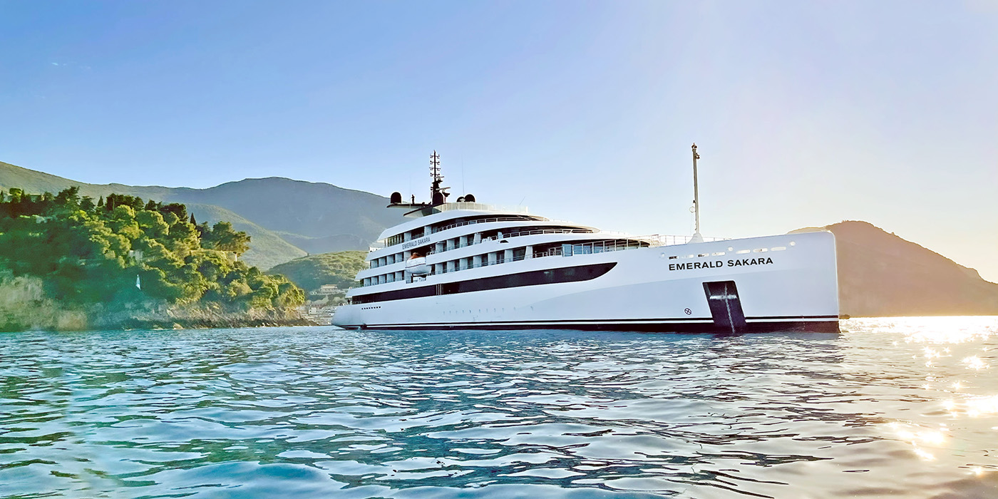 Emerald Sakara in Parga, Greece