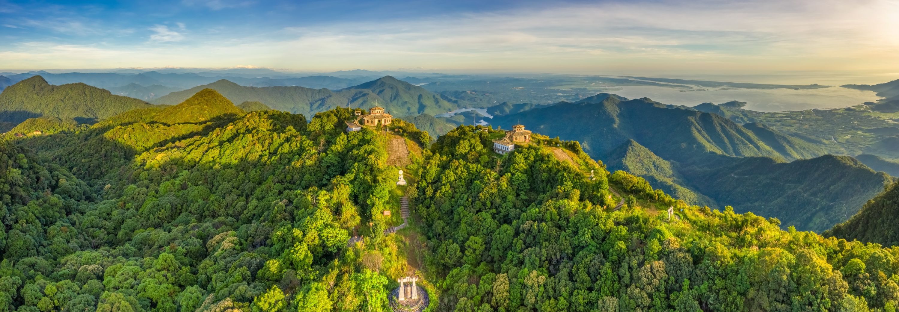 Majestic mountains in Bach Ma National Park