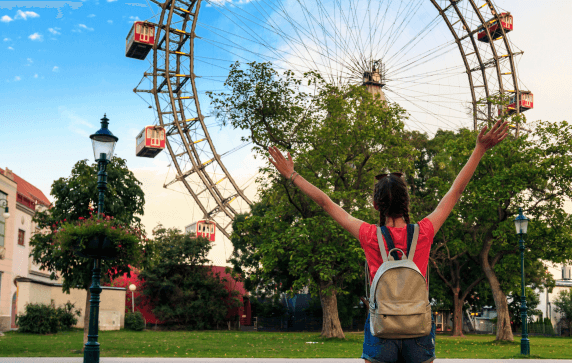 A solo traveler takes on the adventure