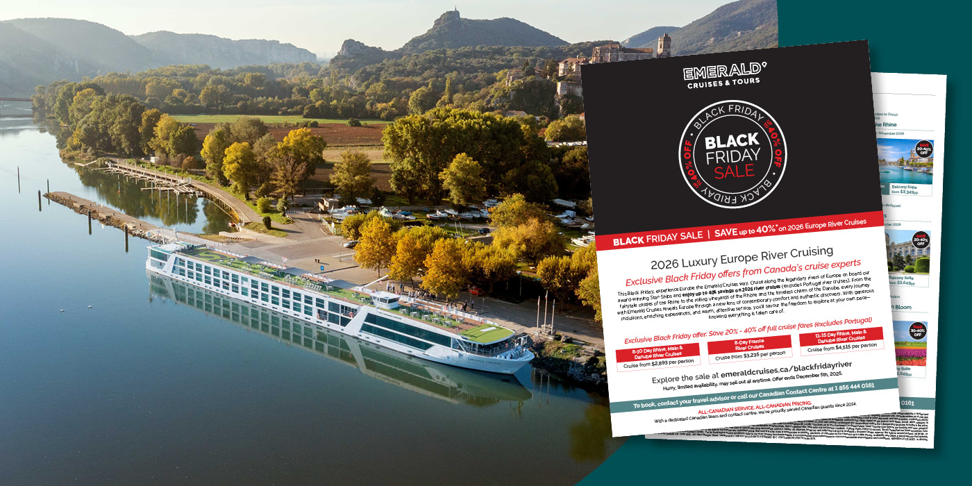 Emerald Cruises Black Friday Flyer